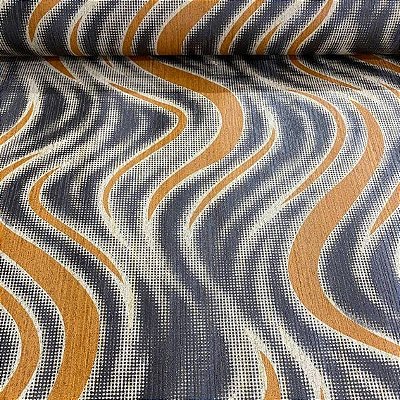 Papel de Parede Geométrico 3D Curvas 10 Metros