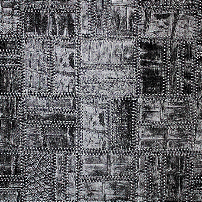 Papel de Parede em Tons de Prata Rolo com 10 Metros