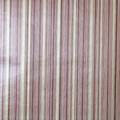 Papel de Parede Listrado Vermelho e Dourado Rolo com 10 Metros