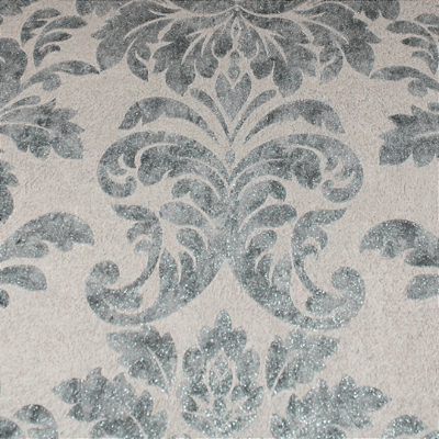 Papel de Parede Floral com Brilho Rolo com 10 Metros