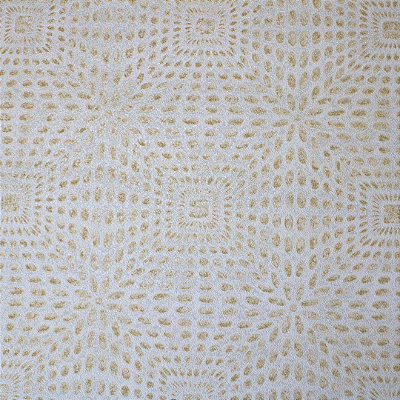 Papel de Parede Importado Pontilhismo Amarelo Claro com 10 Metros