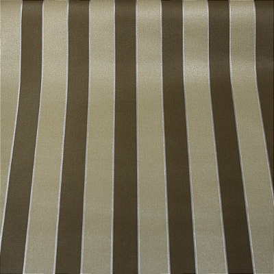 Papel de Parede Listrado em Tons de Dourado Rolo com 10 Metros