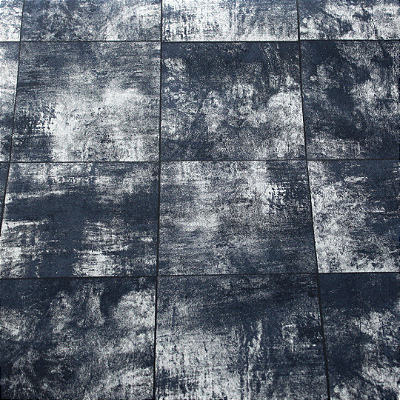 Papel de Parede Azul Escuro com Brilho Rolo com 10 Metros