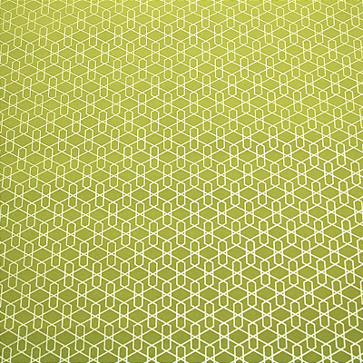 Papel de Parede Geométrico na Cor Verde Limão Rolo com 10 Metros