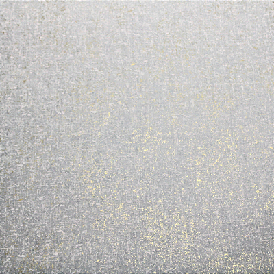 Papel de Parede Cinza com Detalhes em Dourado Rolo com 10 Metros