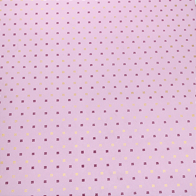 Papel de Parede Trevo de 4 Folhas Rosa Claro Rolo com 10 Metros