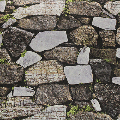 Papel de Parede Pedras de Israel 3D Rolo com 10 Metros