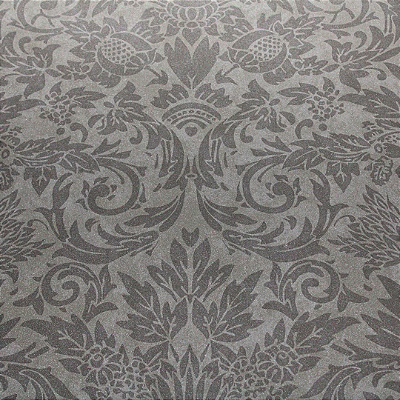 Papel de Parede Folhagens em Tom de Fendi Escuro Rolo com 10 Metros