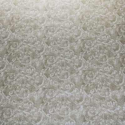 Papel de Parede Folhagens em Tom de Bege Rolo com 10 Metros