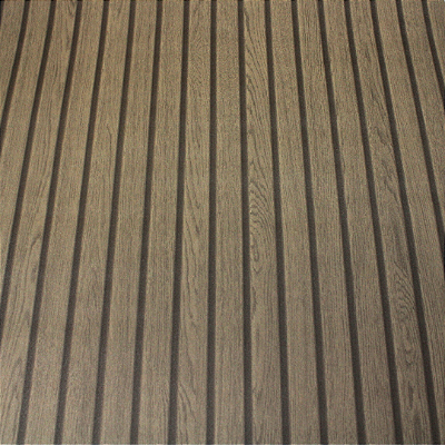 Papel Adesivo Ripado Mogno Rolo com 10 Metros