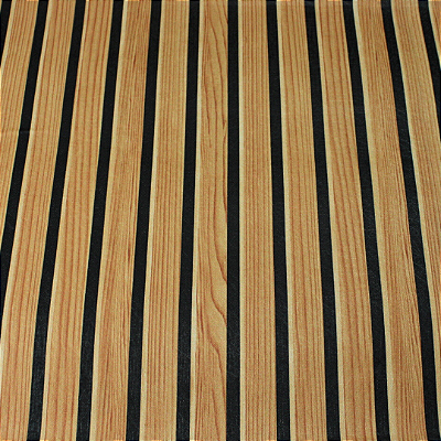 Papel Adesivo Ripado Carvalho Rolo com 10 Metros