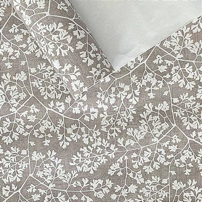 Papel de Parede Folhagens Em Tons Neutros Suaves Com textura 10M