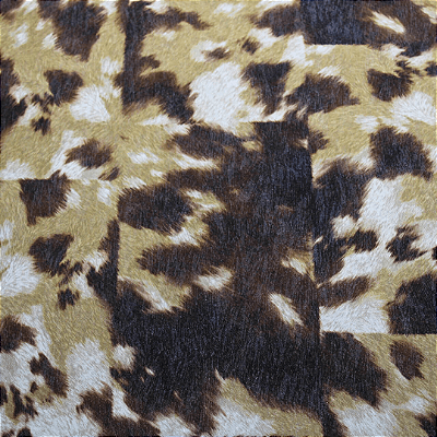 Papel de Parede Animal Print em Tons Terrosos Rolo com 10 Metros