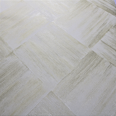 Papel de Parede Geométrico Riscado Amarelo Claro Rolo com 10 Metros