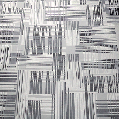 Papel de Parede Abstrato em Tons de Cinza Rolo com 10 Metros