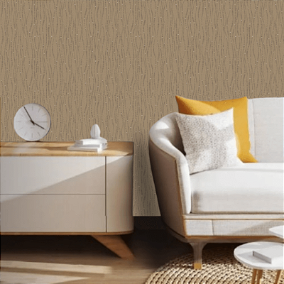 Papel de Parede Texturizado em Tons Terrosos Rolo com 10 Metros