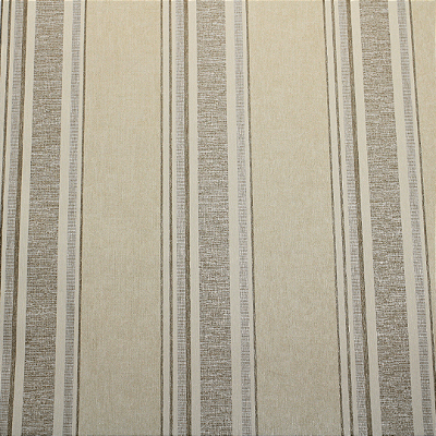 Papel de Parede Listrado em Tom de Bege e Dourado Rolo com 10 Metros