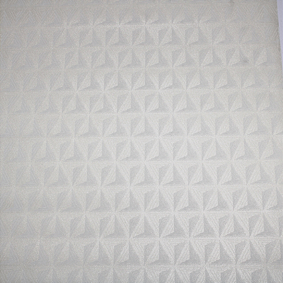 Papel de Parede Geométrico Off White Rolo com 10 Metros