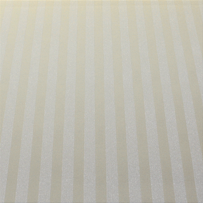 Papel de Parede Listrado em Tons de Bege Claro Rolo com 10 Metros