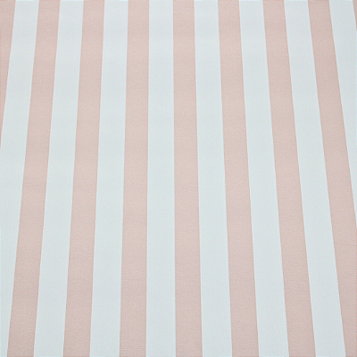 Papel de Parede Listrado Tons de Rosa e Branco Rolo com 10 Metros