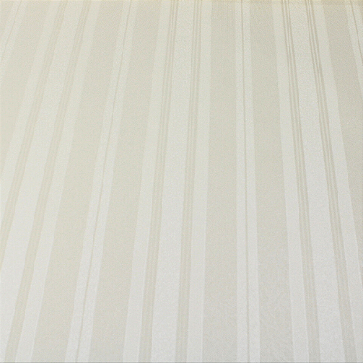 Papel de Parede Listrado Tom de Palha Rolo com 10 Metros