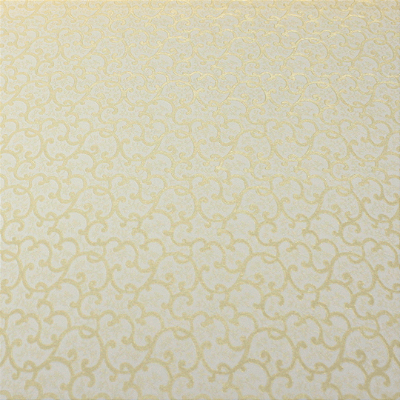 Papel de Parede Abstrato em Tons de Dourado Rolo com 10 Metros
