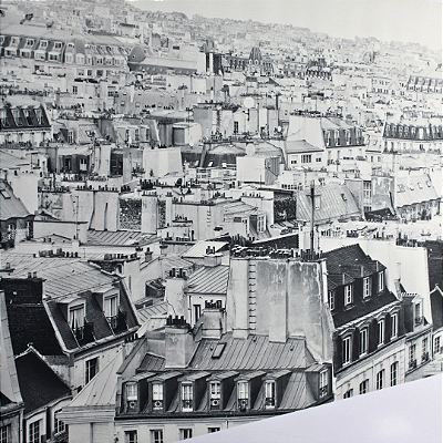 Faixa Decorativa de Papel de Parede Tema Cidade Rolo com 10 Metros