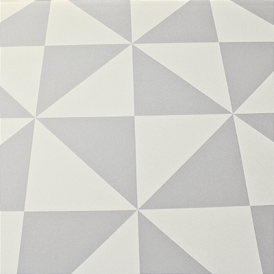 Papel de Parede Geométrico em Tom de Crômio Rolo com 10 Metros