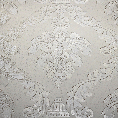 Papel de Parede Arabesco Tom de Dourado Rolo com 10 Metros