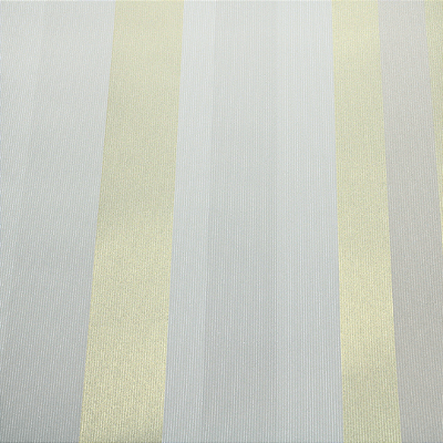 Papel de Parede Listrado Tons de Verde Rolo com 10 Metros