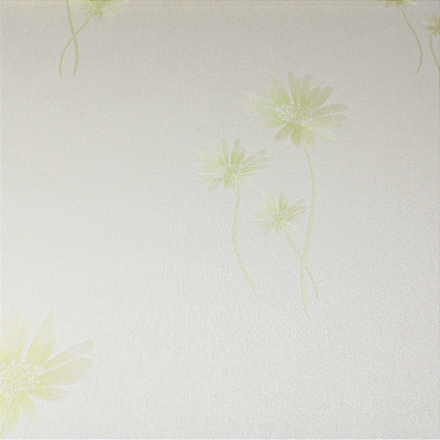 Papel de Parede Floral Tons de Verde Claro Rolo com 10 Metros