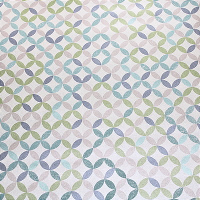 Papel de Parede Geométrico Colorido Rolo com 10 Metros