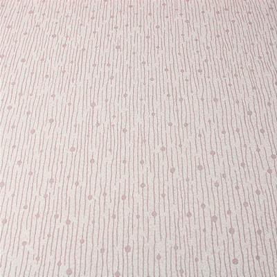 Papel de Parede Listrado Tom de Rosa Rolo com 10 Metros