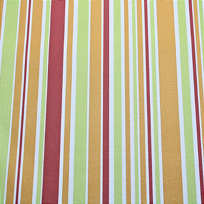 Papel de Parede Listrado Tons Coloridos Rolo com 10 Metros