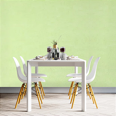 Papel de Parede Texturizado Verde Lunar Rolo com 10 Metros