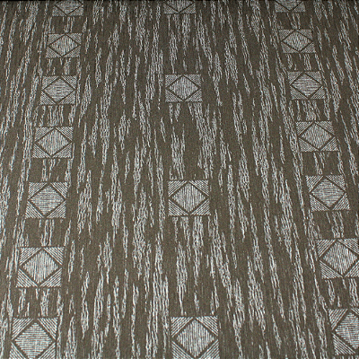 Papel de Parede Geométrico Tom de Marrom Escuro Rolo com 10 Metros