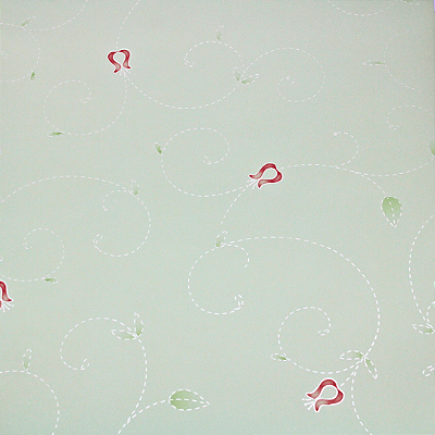 Papel de Parede Infantil Tom de Verde-Chá Rolo com 10 Metros