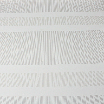 Papel de Parede Importado Listrado Off White com 10 Metros