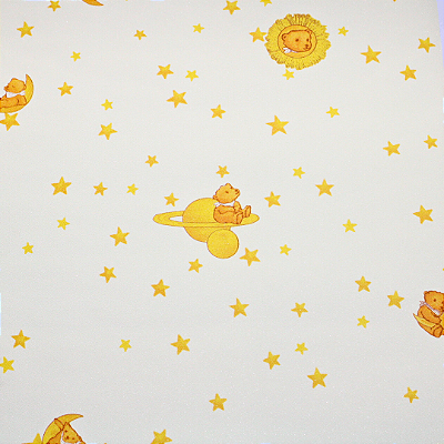 Papel de Parede Infantil Ursinho Rolo com 10 Metros