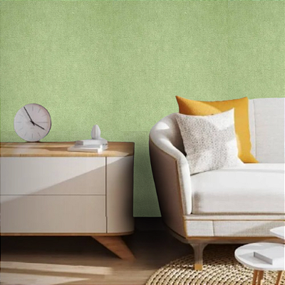 Papel de Parede Importado Texturizado Verde Limão 10 Metros