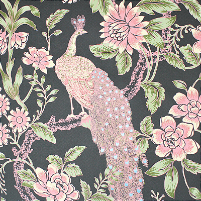 Papel de Parede Importado Pavão 10 Metros