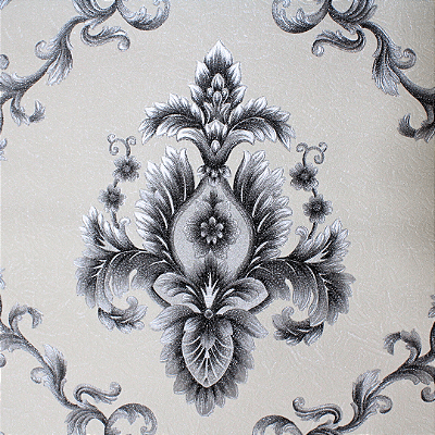 Papel de Parede Importado Arabesco Texturizado 10 Metros