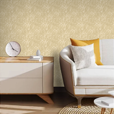 Papel de Parede Bege 10 metros