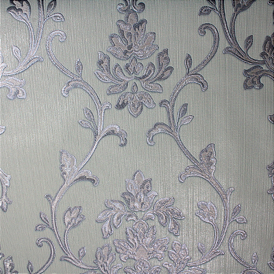 Papel de Parede Arabesco Verde 10 Metros