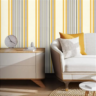 Papel de Parede Listrado Importado 10 Metros