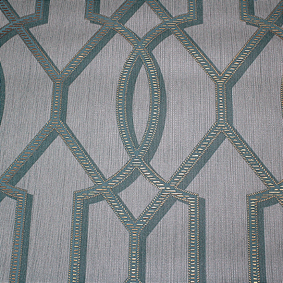 Papel de Parede Geométrico Azul com Dourado 10 Metros