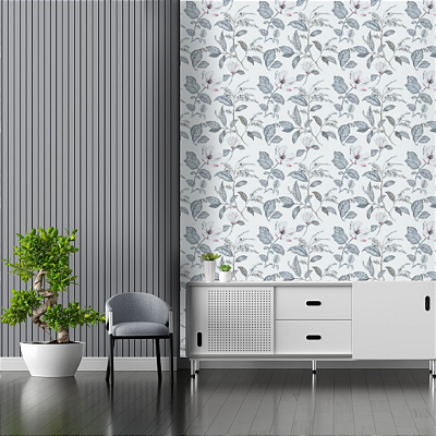 Papel Adesivo Floral 5 Metros