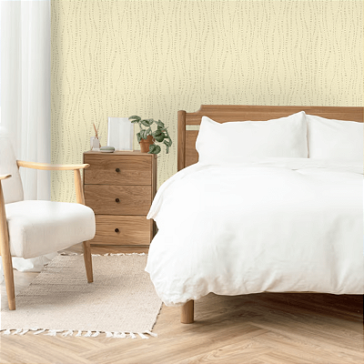 Papel de Parede Bailarina Tom Bege 10 Metros