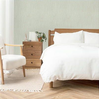 Papel de Parede Minimalista tom Creme 10 Metros