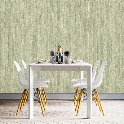 Papel de Parede Linho tom Palha 10 Metros